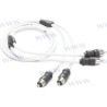 CABLE JLAUDIO 2 CHANNEL INTERCONNECT 0,9