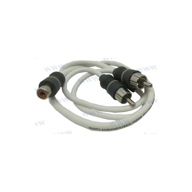 CABLE JLAUDIO "Y" ADAPTADOR 1 HEMBRA A 2