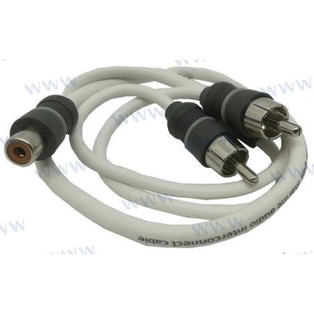 CABLE JLAUDIO "Y" ADAPTADOR 1 HEMBRA A 2