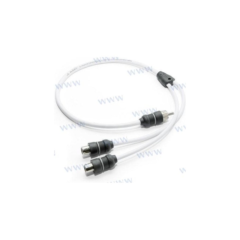 CABLE "Y" ADAPTADOR 1 MACHO A 2 HEMBRA