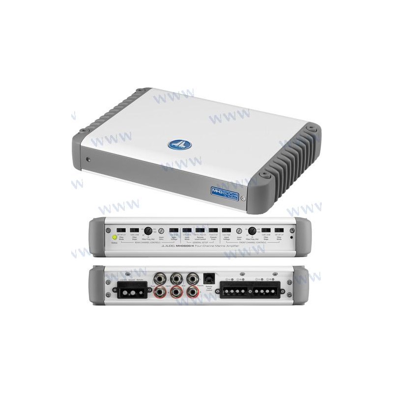 AMPLIFICADOR HD 600W 4 CANALES 12V