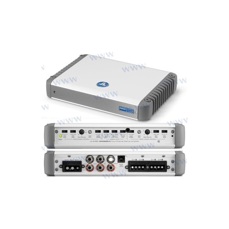 AMPLIFICADOR HD 600W 4 CANALES 24V