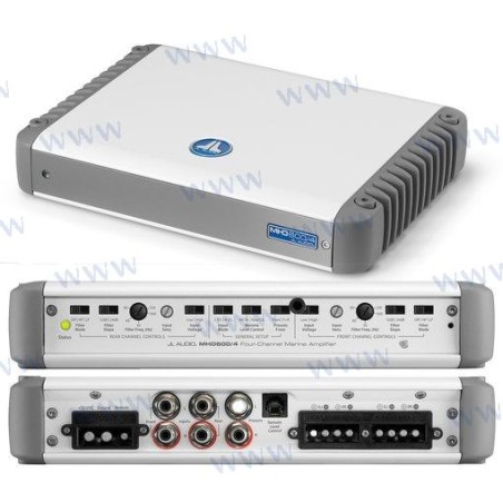 AMPLIFICADOR HD 600W 4 CANALES 24V