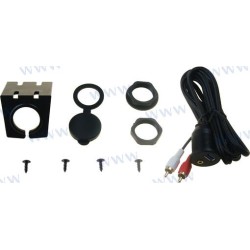 BASE ESTANCA USB Y 3,5MM EXTENSION