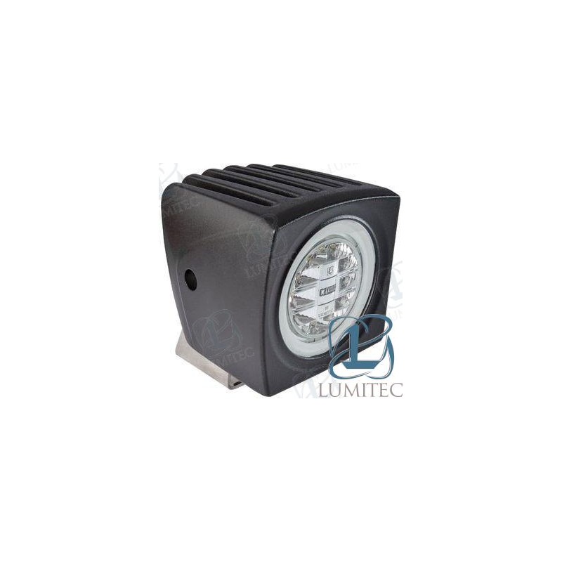 LUZ CUBIERTA NEGRA - BLANCO/ROJO - 63,2X