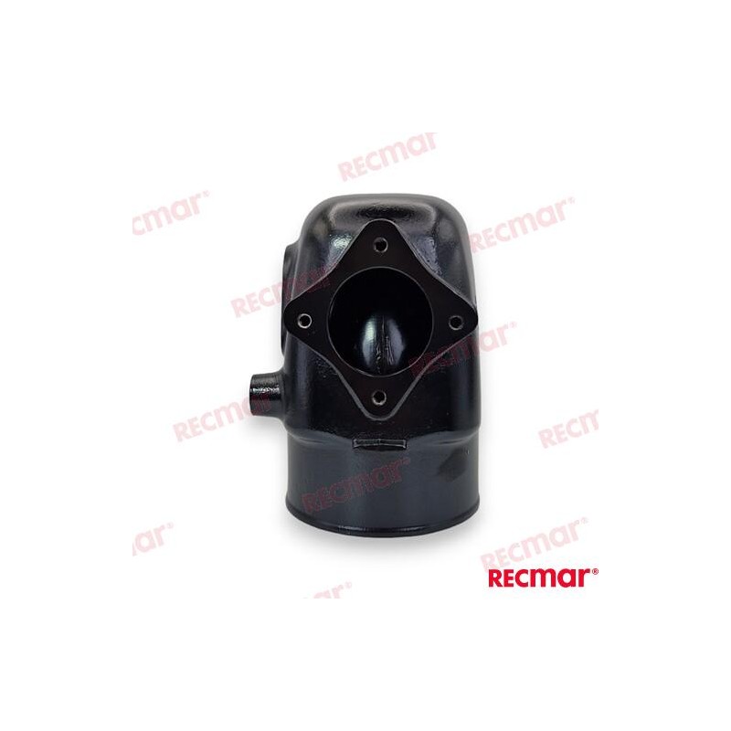 CODO ESCAPE VOLVO D4 INOX