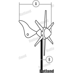 AEROGENERADOR RUTLAND 914I  12V