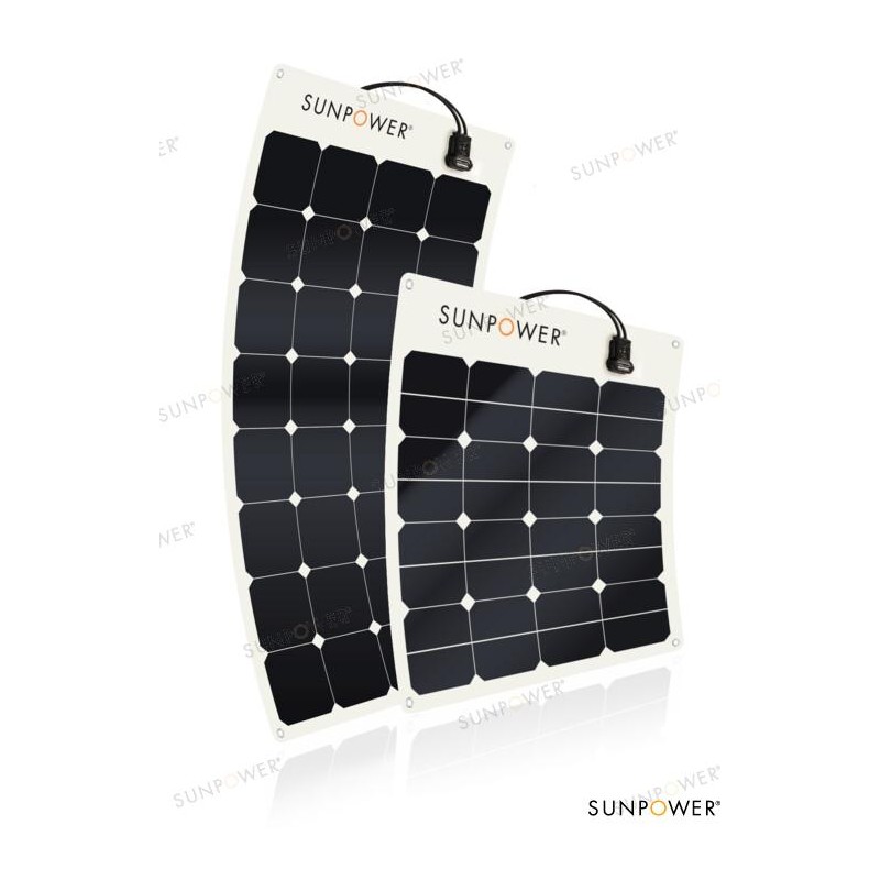 PANEL  SUNPOWER 50W SEMI-RIGIDO