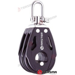 POLEA DOBLE GIRATORIA 40MM