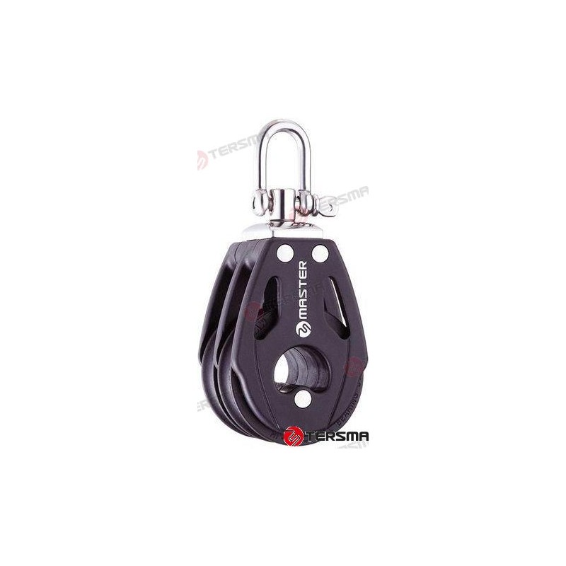 POLEA DOBLE GIRATORIA 40MM