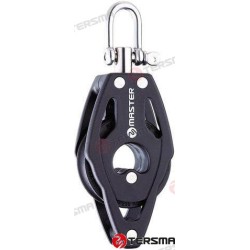POLEA SIMPLE GIRATORIA C/ARRAIGO 40MM