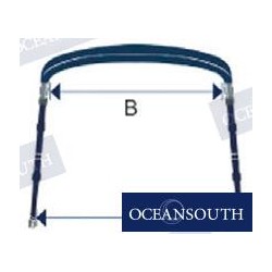 TOLDO BIMINI 2 ARCOS 150/170 CM