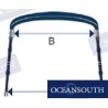 TOLDO BIMINI  4 ARCOS 210/230 CM