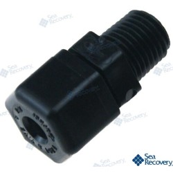 CONN 1/4MPTX1/4TU PLASTIC