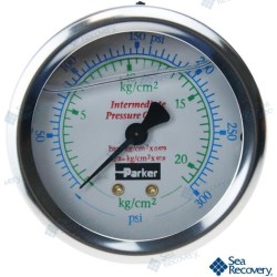 MANOMETRO 0-300 CBM.NPT