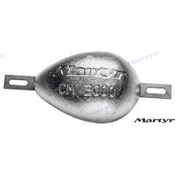 ANODO PEZ C/SOPORTE  147X95 MM