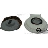 PULSADOR DE PIE DOWN 900D BLANCO