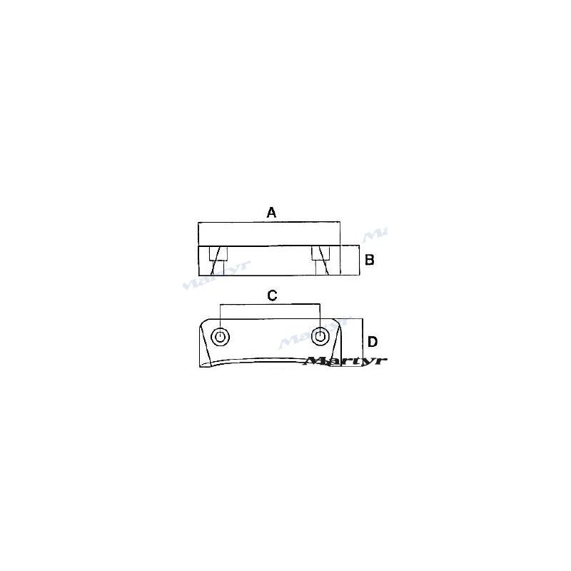 ANODO VOLVO DPH - DPR ALUMINIO