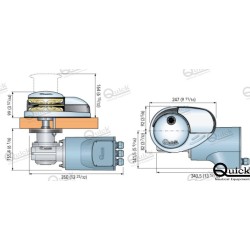 MOLINETE VERTICAL 1000W 12V 8MM C/C