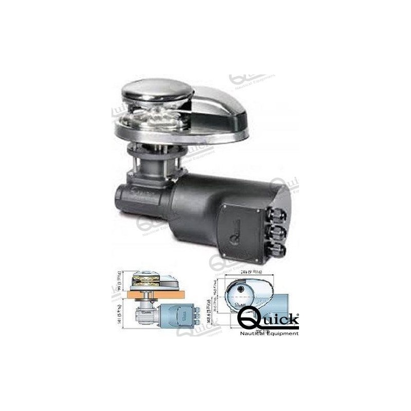 MOLINETE VERTICAL 1500W 24V 8 MM S/C