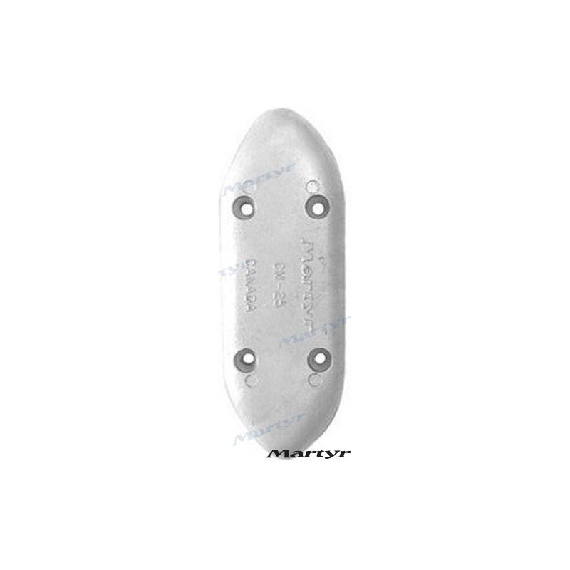 ANODO CASCO 235X86 ALUMINIO