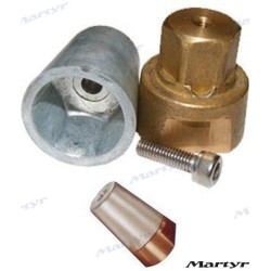 ANODO EJE RADICE 45MM