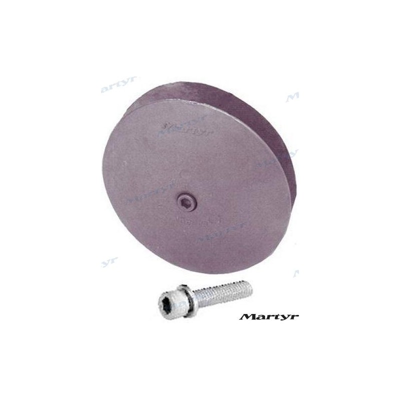 ANODO DISCO 5" ALUMINIO