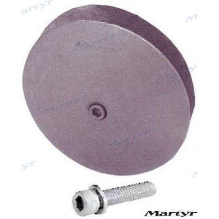 ANODO DISCO 5" ALUMINIO