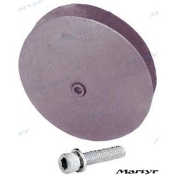 ANODO DISCO 5-1/8" ALUMINIO