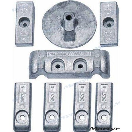 KIT ANODOS VERADO 6 CIL. MAGNESIO