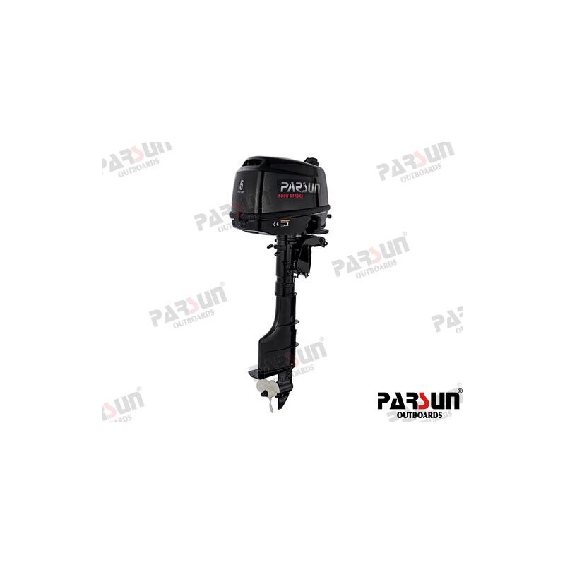 MOTOR PARSUN 4T 5 HP L (20") NEGRO