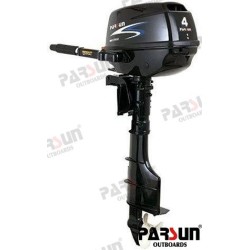 MOTOR PARSUN 4T 4 HP L (20") NEGRO