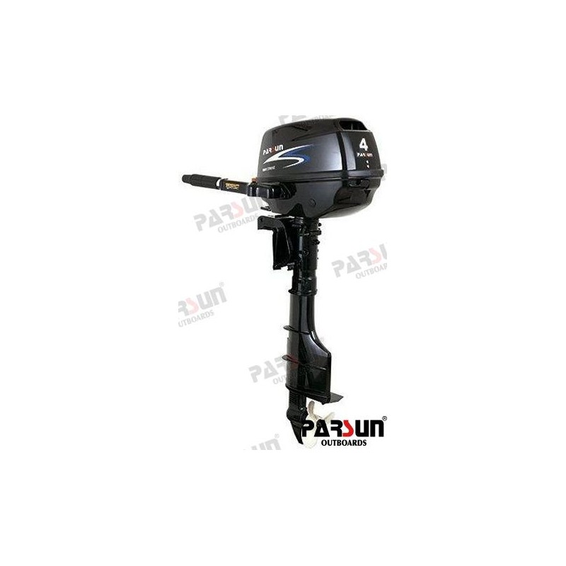 MOTOR PARSUN 4T 4 HP L (20") NEGRO