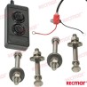 JACKPLATE HIDRAULICO 6" 115-625HP