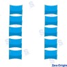 KIT CONTRETE MARCA 8MM (10) AZUL