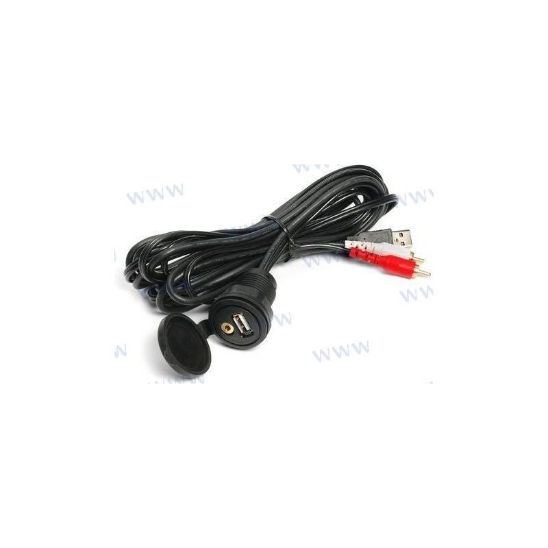 CONEXION USB Y 3,5MM   PANELABLE