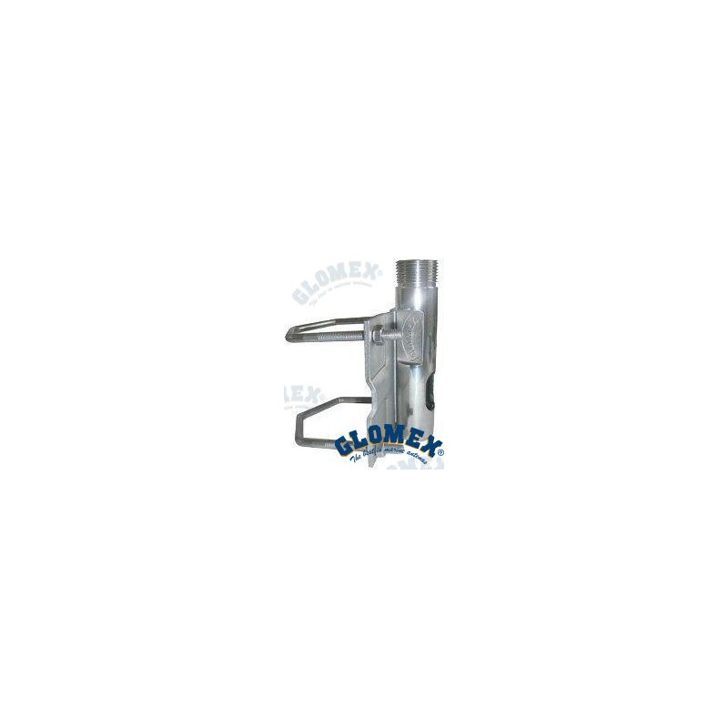 SOPORTE INOX PARA MASTIL-ABRAZADERA