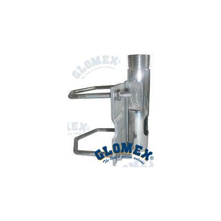 SOPORTE INOX PARA MASTIL-ABRAZADERA