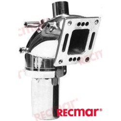 CODO ESCAPE INOX YAMAHA