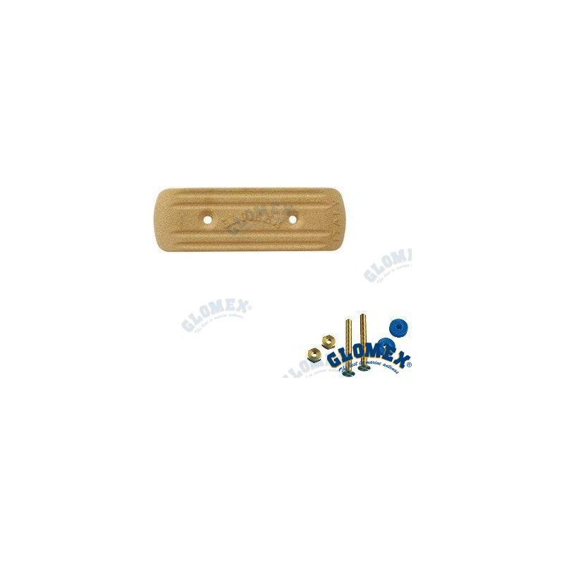 PLACA DE MASA  RECTANGULAR-  155X51X13 2