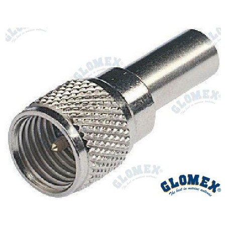 CONECTOR MINI UHF MACHO PARA RG58