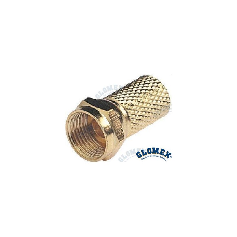 CONECTOR F MACHO GOLD PARA RG6 Y RG59