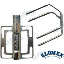 SOPORTE INOX  CANDELERO DE 22 A 80MM ABR