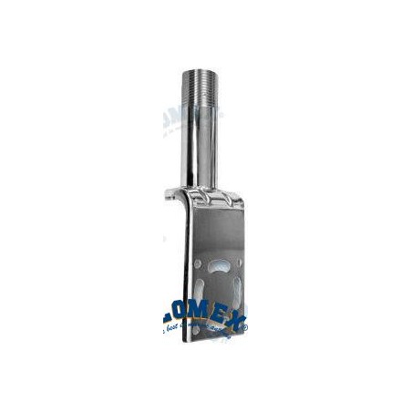 SOPORTE MASTIL EN INOXIDABLE EN "L" - AL