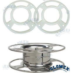 BASE AJUSTABLE 0/5, INOX. PARA ANTENAS T