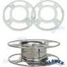 BASE AJUSTABLE 0/5, INOX. PARA ANTENAS T
