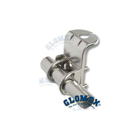 SOPORTE INOX PARA CANDELERO CON ABRAZADE