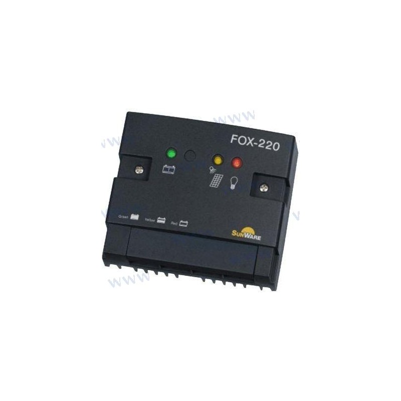 CONTROLADOR DE CARGA FOX-220 20A  12/24V