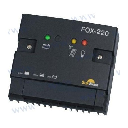 CONTROLADOR DE CARGA FOX-220 20A  12/24V