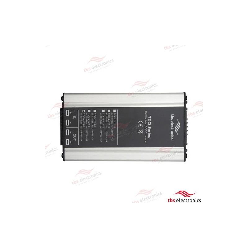 CONVERTIDOR DC-DC 30-60V A 24,5V 8A